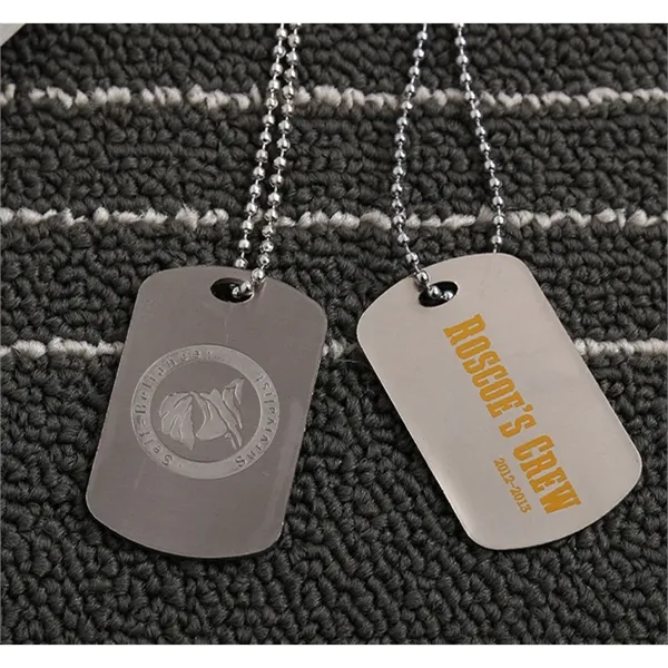 New Design High Quality Metal Dog Tag With Chain