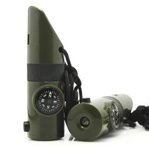 Promotional Led Compass Thermometer Outdoor Whistle