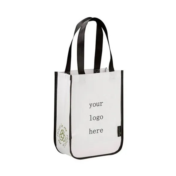 Laminated Non-Woven Small Shopper Tote