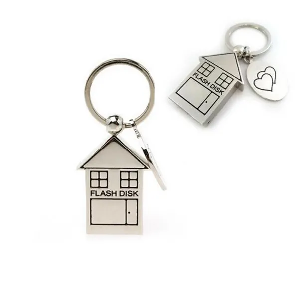 House Shape USB Flash Drive 4GB