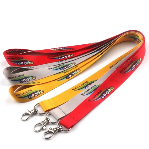 Polyester lanyard