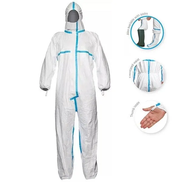 Coverall Disposable Antibacterial Isolation Suit Dust-Proof