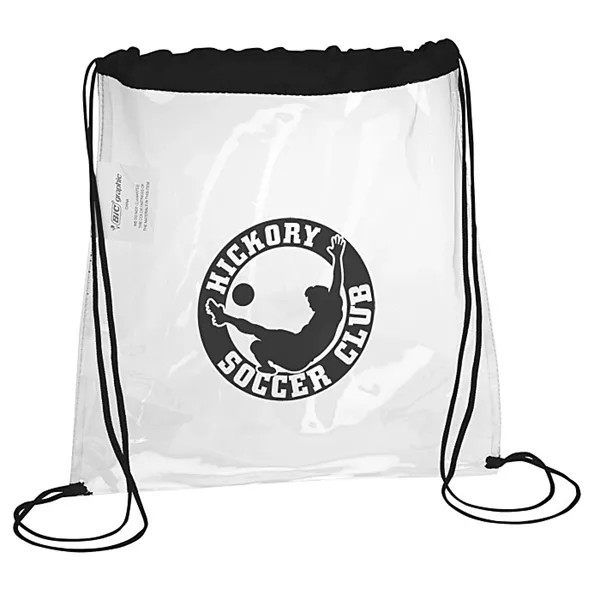 Clear Drawstring Bag