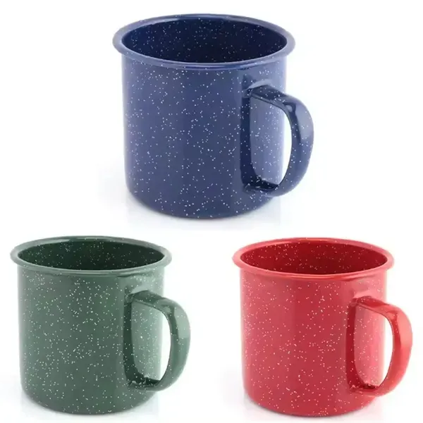 Enamel Metal Camper Mug