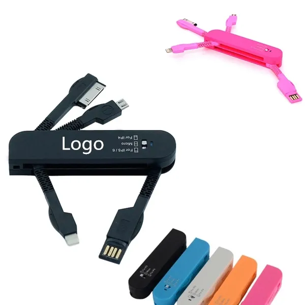 Swiss Knife Style Universal Charging Cable