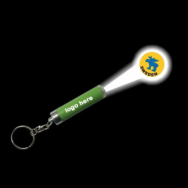 LED Logo Projector Keychain