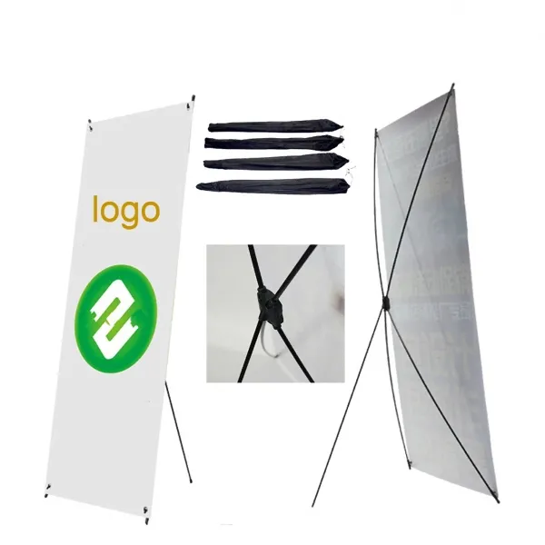 Custom X-Banner Display Stand 23 2/3" x 63"