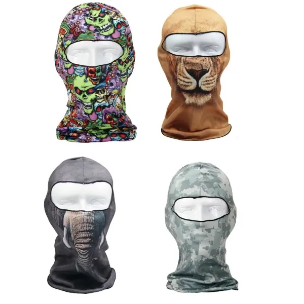 Breath Freely Ski Mask Cap, Headgear, Neckerchief, Scarf