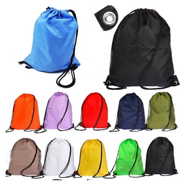 210D drawstring backpack